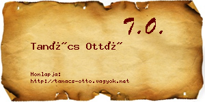 Tanács Ottó névjegykártya